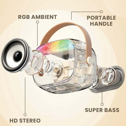 Portable Karaoke Bluetooth Speaker with Microphone by Corporate Gift Store Singapore