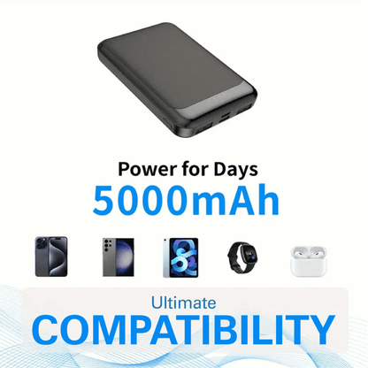 Mini 5000mAh Powerbank with Fast Charging by Corporate Gift Store Singapore
