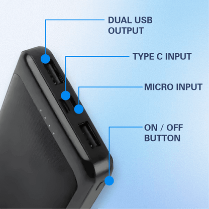 Mini 5000mAh Powerbank with Fast Charging by Corporate Gift Store Singapore