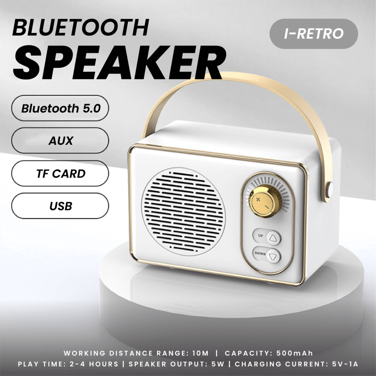I-RETRO Multifunction Speaker by Corporate Gift Store Singapore
