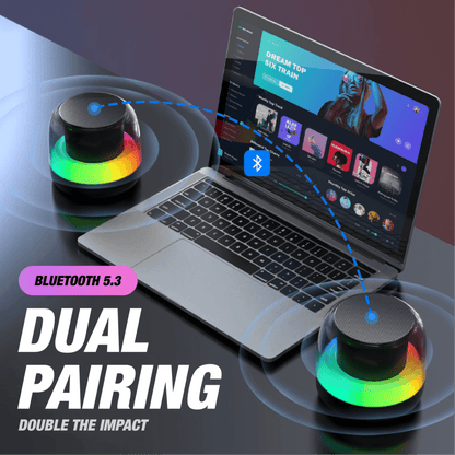 I-LUMI Multifunction Speaker with Color Ambient Light by Corporate Gift Store Singapore