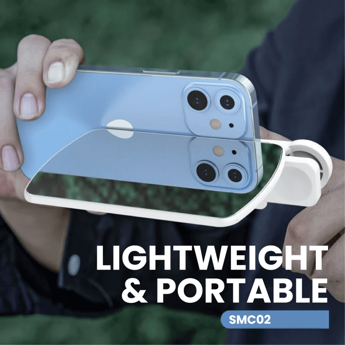 Selfie Reflection Mirror Clip Adjustable by Corporate Gift Store Singapore