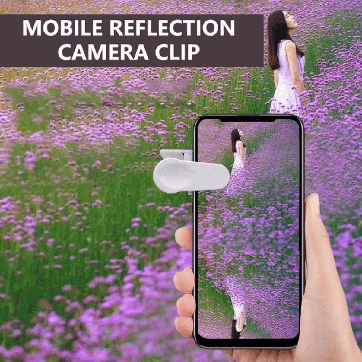 Selfie Reflection Mirror Clip Adjustable by Corporate Gift Store Singapore