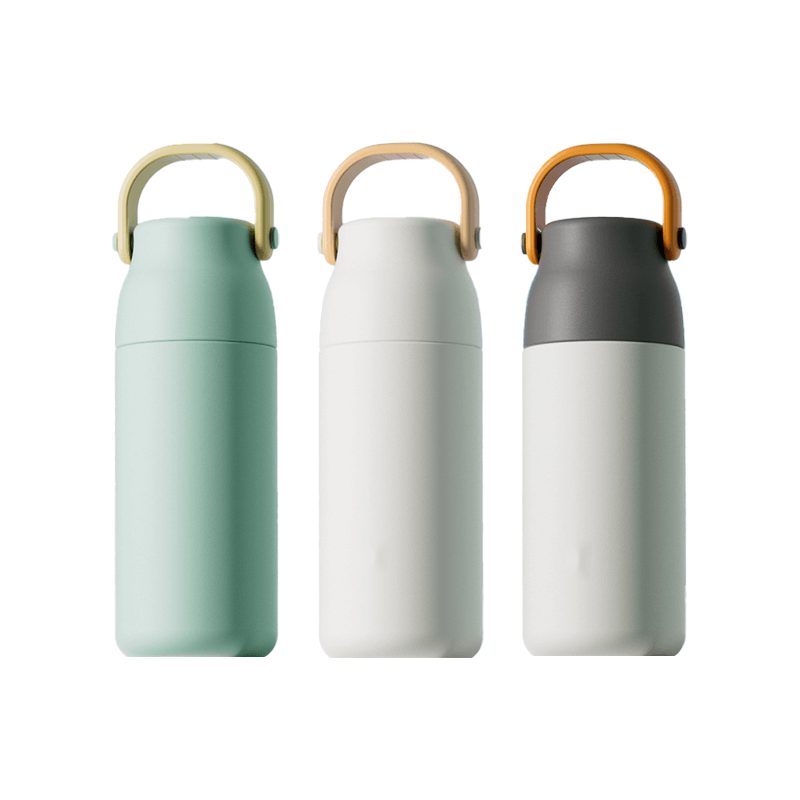 Fancy 500ml Vacum Flask With Cup & Handle by Corporate Gift Store Singapore