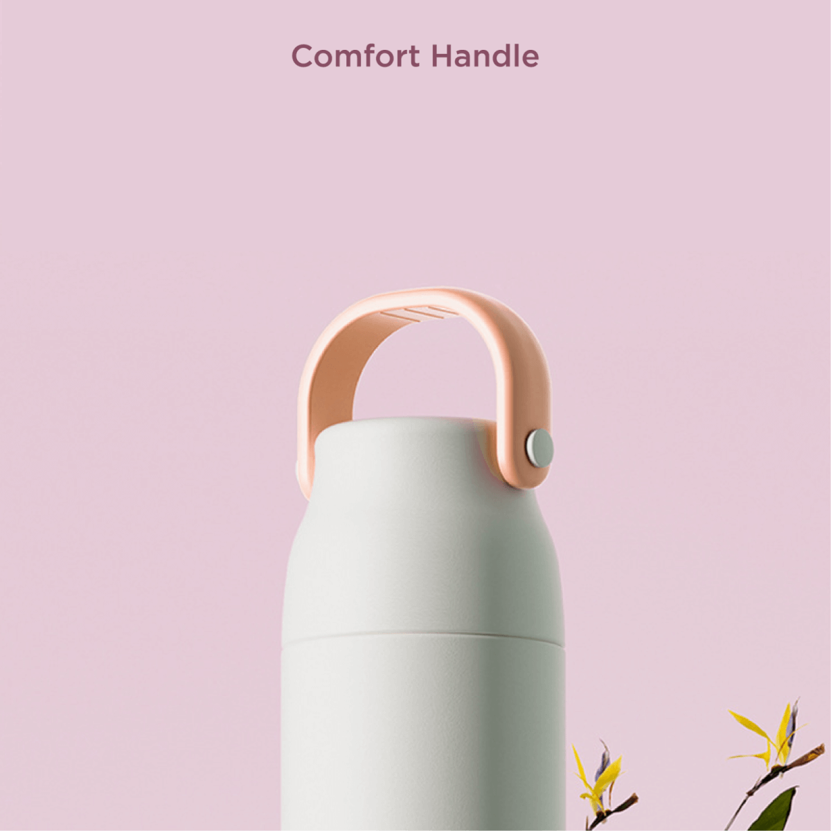 Fancy 500ml Vacum Flask With Cup & Handle by Corporate Gift Store Singapore