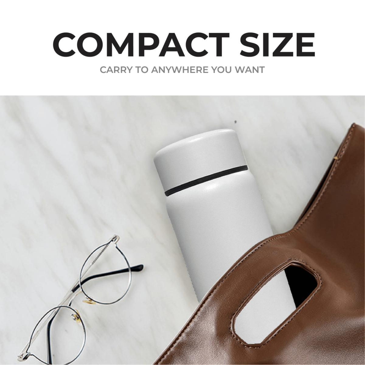 Refined 380ml Stainless Steel Vacuum Flask by Corporate Gift Store Singapore