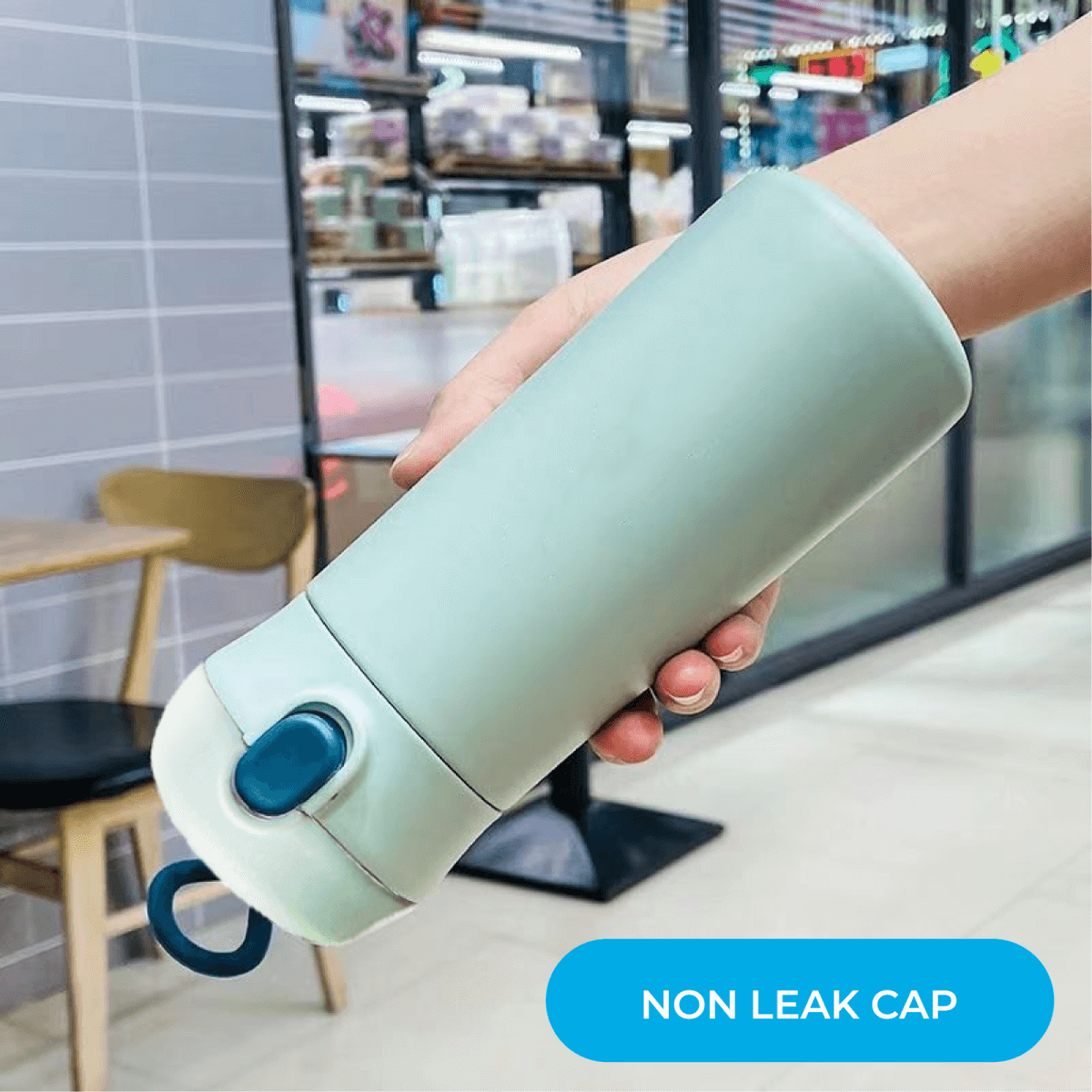 Charmy 500ml Stainless Steel Vacuum Flask with Handle by Corporate Gift Store Singapore