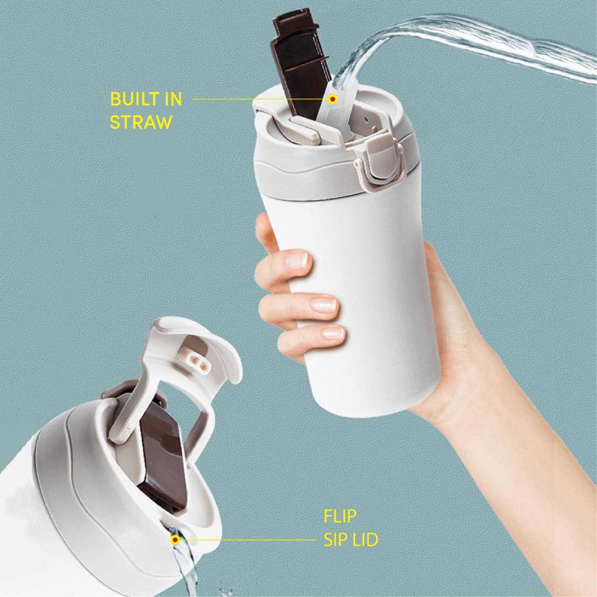 Blendy 450ml Stainless Steel Vacuum Tumbler by Corporate Gift Store Singapore