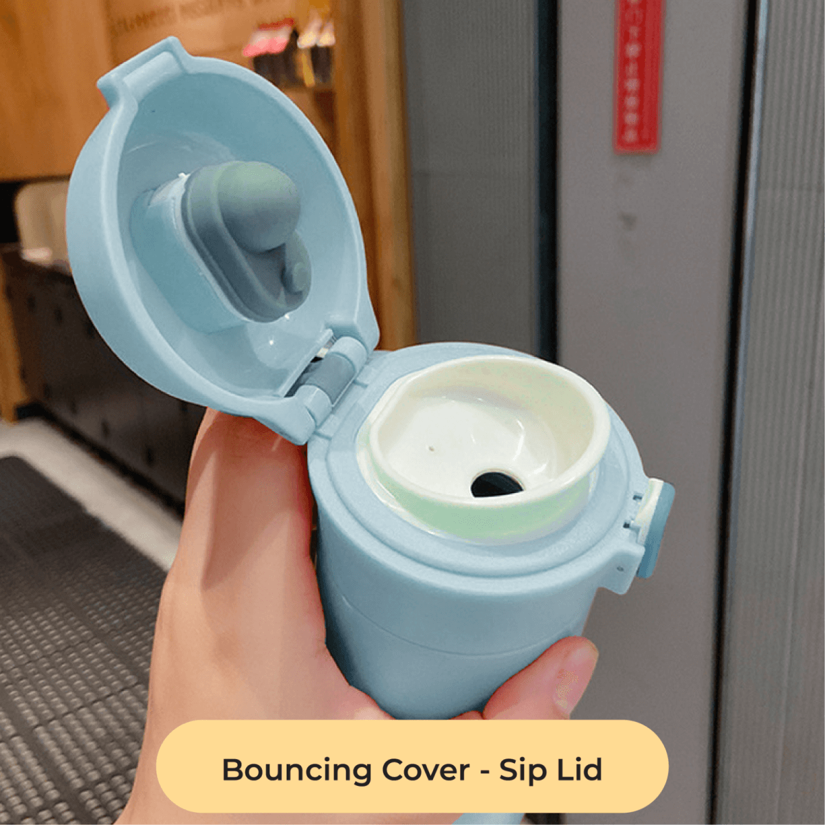 Charmy 500ml Stainless Steel Vacuum Flask with Handle by Corporate Gift Store Singapore
