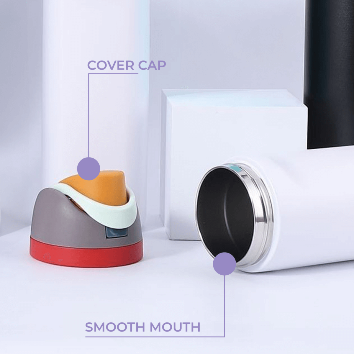 Ola 700ml Stainless Steel Vacuum Bottle by Corporate Gift Store Singapore