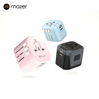 Mazer Infinite Travel Universal Travel Charger by Corporate Gift Store Singapore