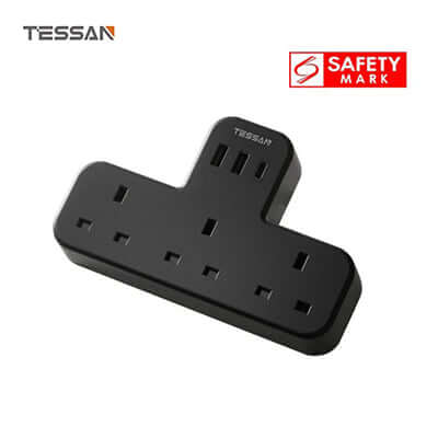 TESSAN Multi-Ports Extension Wall Plug by Corporate Gift Store Singapore