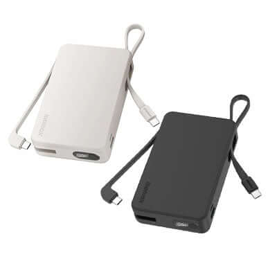 Momax 1-Power Vital+ Power Bank 20000mAh With 2 Built-In USB-C Cables by Corporate Gift Store Singapore