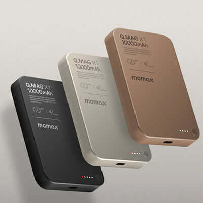 Momax Q.Mag X1 Magnetic Wireless Power Bank 10000mAh - Gen 2 by Corporate Gift Store Singapore