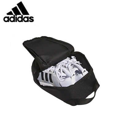 Adidas EP System Shoe bag with white shoes inside, ideal for storing footwear as a stylish corporate gift.