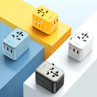 Momax 1-World 3-Port Travel Charger 20W by Corporate Gift Store Singapore