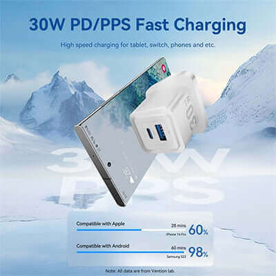 Vention 30W GaN Charger by Corporate Gift Store Singapore