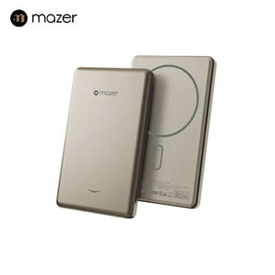 Mazer MagAir19 5000mAh Ultra Slim Magnetic Wireless Power Bank by Corporate Gift Store Singapore