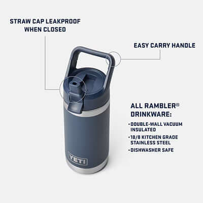 Yeti Rambler® Jr. 12 oz Kids Bottle With Color Matched Straw Cap by Corporate Gift Store Singapore