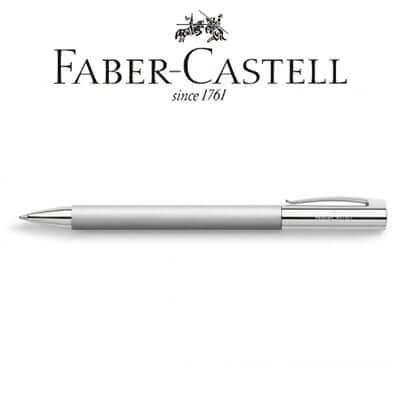 Faber Castell Ambition Stainless Steel Twist Ballpoint Pen by Corporate Gift Store Singapore