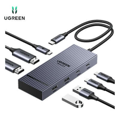 UGREEN Revodok Pro 207 7-IN-1 USB-C Docking Station Corporate Gift Singapore