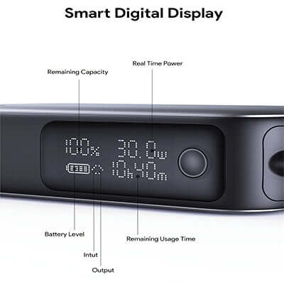 Aukey PB-Y47 10000mAh Powerbank with Built-in USB-C Cable by Corporate Gift Store Singapore