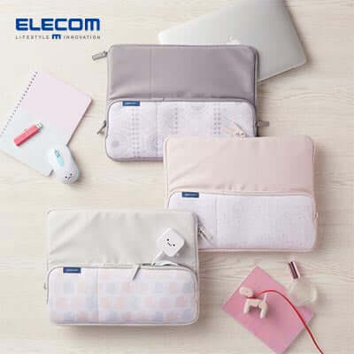 ELECOM BM-IBPTP13 13.3-inch Laptop Design Sleeve Case by Corporate Gift Store Singapore