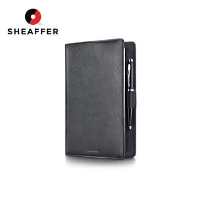 Sheaffer Gift Set 100 Ballpoint Pen with Leather Notebook Jacket Corporate Gift Singapore