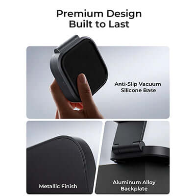 Aukey LC-MC211 MagFusion 2-in-1 Foldable Wireless Charging Station Corporate Gift Singapore