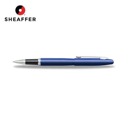 Sheaffer® VFM Neon Blue with Chrome trims Rollerball Pen by Corporate Gift Store Singapore
