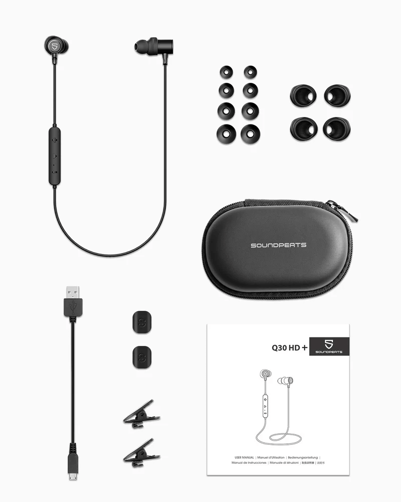 SOUNDPEATS Q30 HD+ In-Ear Stereo Bluetooth Headphones by Corporate Gift Store Singapore
