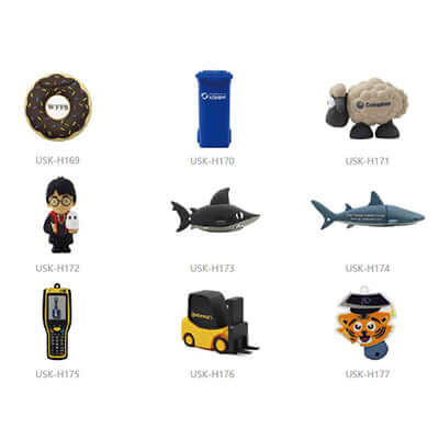 Custom-Shape USB Drive by Corporate Gift Store Singapore