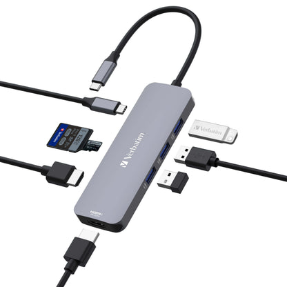 Verbatim USB-C Pro Multiport Hub 8 Port (CMH-08) by Corporate Gift Store Singapore
