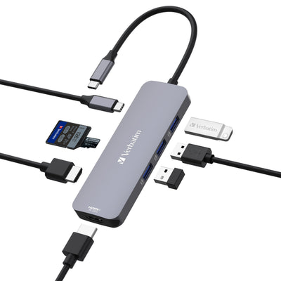 Verbatim USB-C Pro Multiport Hub 8 Port (CMH-08)