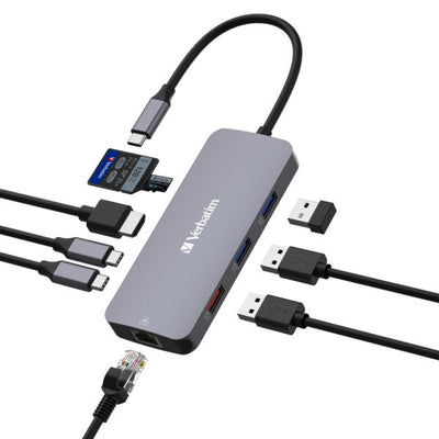 Verbatim USB-C Pro Multiport Hub 9 Port (CMH-09)