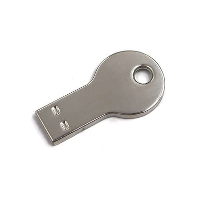 Mini Metal USB Flash Drive in Key Shape UDP215