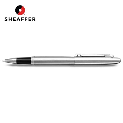 Sheaffer® VFM 9426 Brushed Chrome Rollerball Pen With Chrome Trim by Corporate Gift Store Singapore