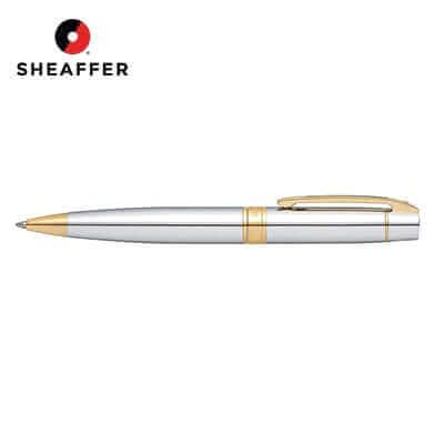 Sheaffer® 300 Chrome with Gold Trims Ballpoint Pen by Corporate Gift Store Singapore