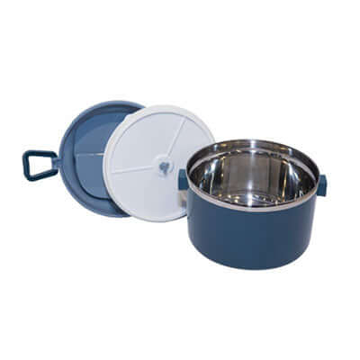 Round Single Layer Lunch Box 1000ml by Corporate Gift Store Singapore
