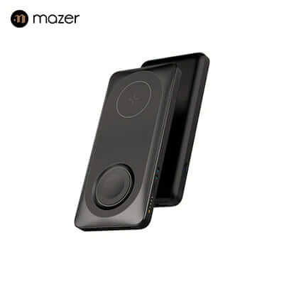 Mazer MagAir14 Duo 10,000mAh Magnetic Wireless Power Bank by Corporate Gift Store Singapore