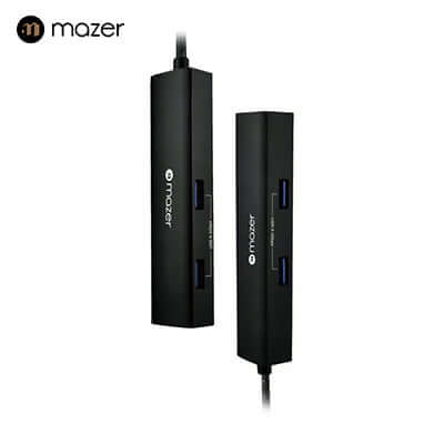 Mazer InfiniteLink Slim USB C Hub 4-in-1 USB-A x 4 by Corporate Gift Store Singapore