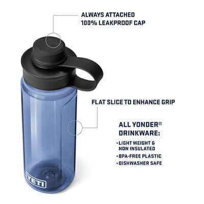 Yeti Yonder® Water Bottle with Tether Cap by Corporate Gift Store Singapore