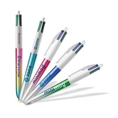 BIC 4 Colours Gradient Ballpoint Pen Corporate Gift Singapore