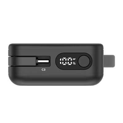 Momax 1-Power Vital+ Power Bank 10000mAh With 2 Built-In USB-C Cables by Corporate Gift Store Singapore
