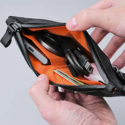 Alpaka Zip Clutch VX21 + Hand Carry Strap by Corporate Gift Store Singapore