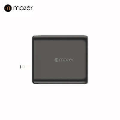 Mazer GaNPrestige 140W Gan Wall Charger With Travel Pins (4 Ports) by Corporate Gift Store Singapore