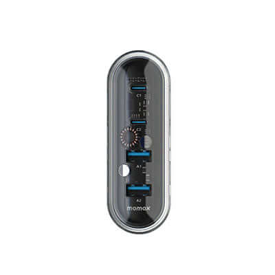 Momax 1-Charge Flow 4-Port GaN Charger 80W by Corporate Gift Store Singapore