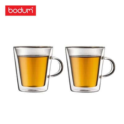 Bodum Canteen 2pcs Double Wall Cup w Handle 0.2L by Corporate Gift Store Singapore