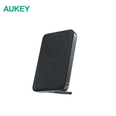Aukey PB-MS06 MagFusion 10000mAh 30W Qi2 Magnetic Wireless Charging Power Bank by Corporate Gift Store Singapore