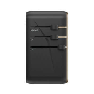 Momax 1-World Universal 4-Port Travel GaN Charger 120W + USB-C Cable by Corporate Gift Store Singapore